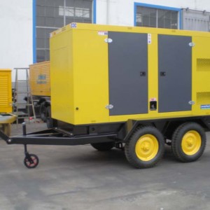 移動式低噪音柴油發(fā)電機(jī)組