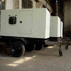 10-30KW移動式3輪低噪音柴油發(fā)電機(jī)組