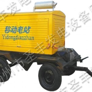 東風(fēng)康明斯動力配套30KW移動式柴油發(fā)電機組